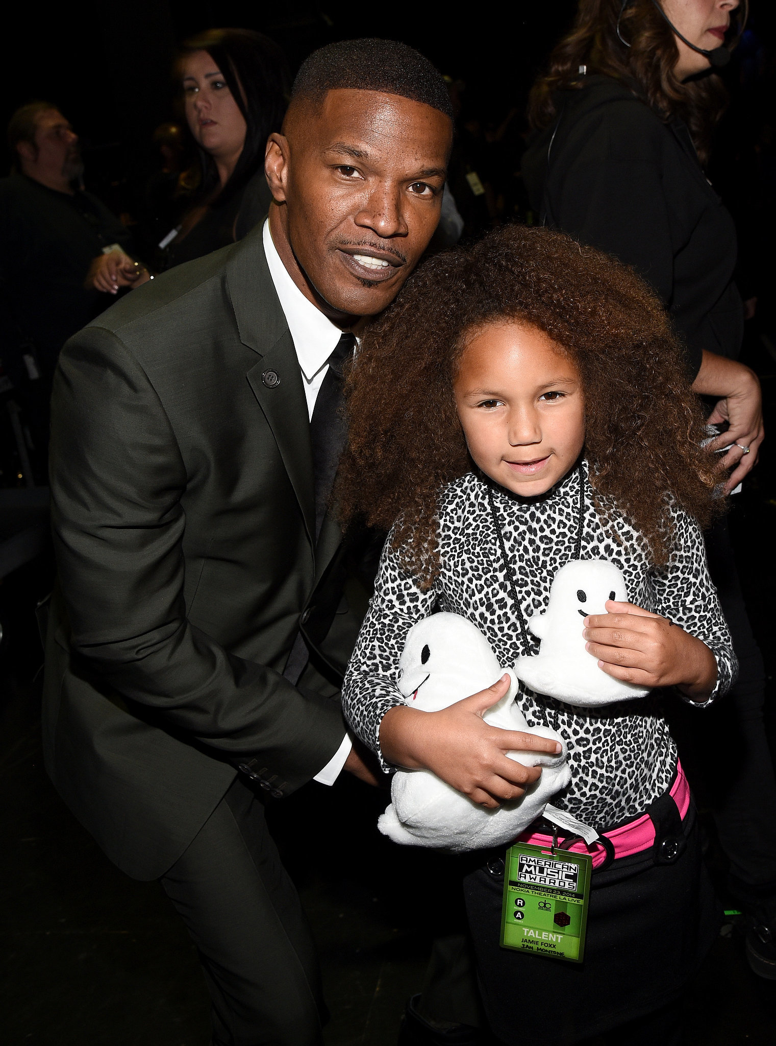 Jamie Foxx and His Daughter Annalise The Best AMAs Moments You Didn't