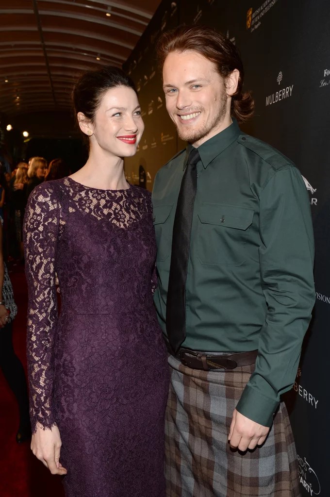 Sam Heughan and Caitriona Balfe's Cutest Pictures POPSUGAR Celebrity