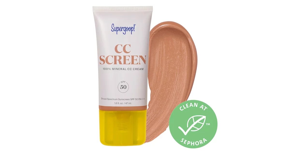 Supergoop! CC Screen 100 Mineral CC Cream SPF 50 PA++++ Best New