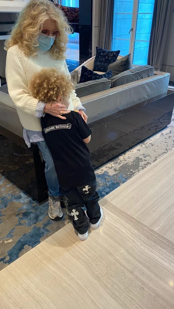 Adonis and His Grandma, Drake's Mom, Sandi Graham Drake Shares Photos