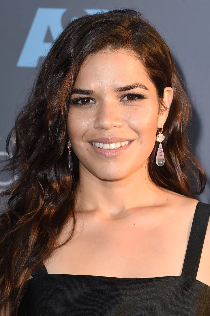 America Ferrera Hair and Makeup at Critics' Choice Awards 2016 Red