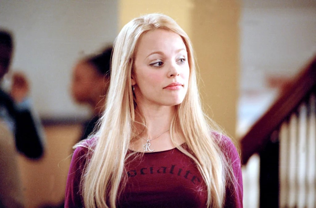Rachel McAdams as Regina in Mean Girls 26 Years Old Oldest