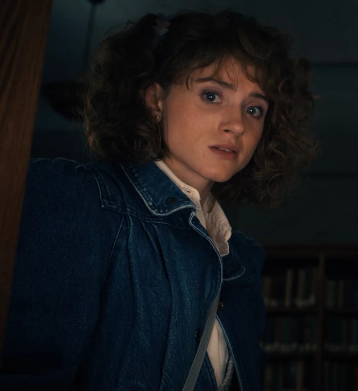 Natalia Dyer as Nancy Wheeler in "Stranger Things" Season 4 Stranger Things Cast Then and Now