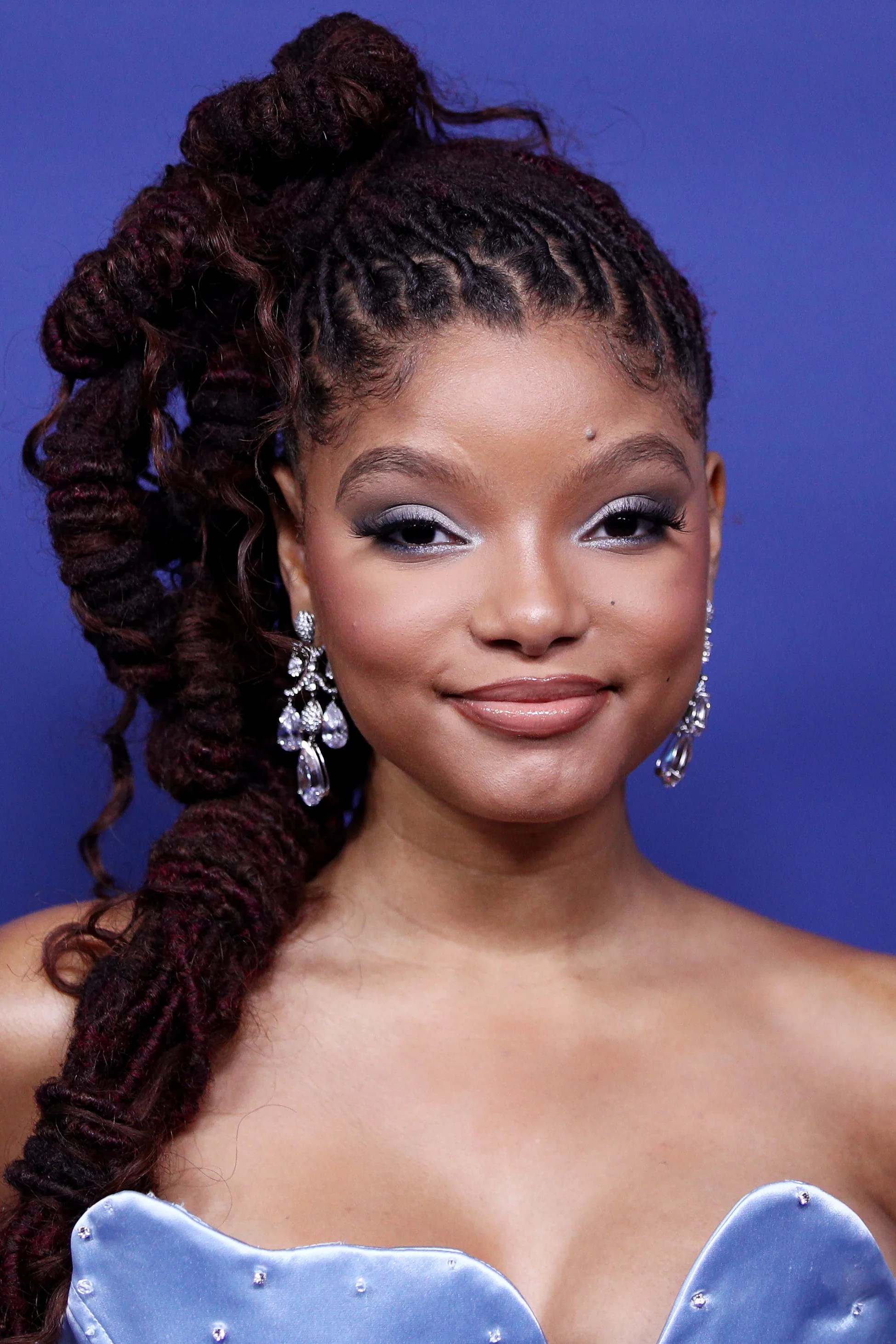 Halle Bailey's Goddess Locs Are Giving Ariel Vibes, Naturally Hot