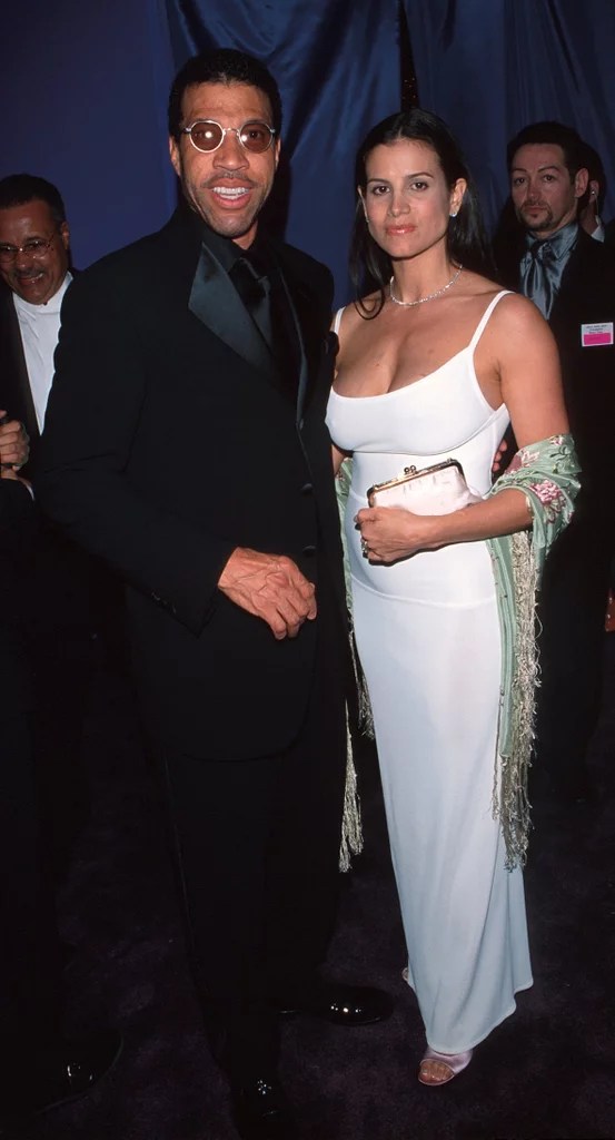 Lionel Richie and Diane Alexander Celebrity Couples at the 1998