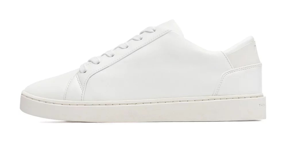 Thousand Fell Women's Lace Up Sneakers in White Here's What Fashion