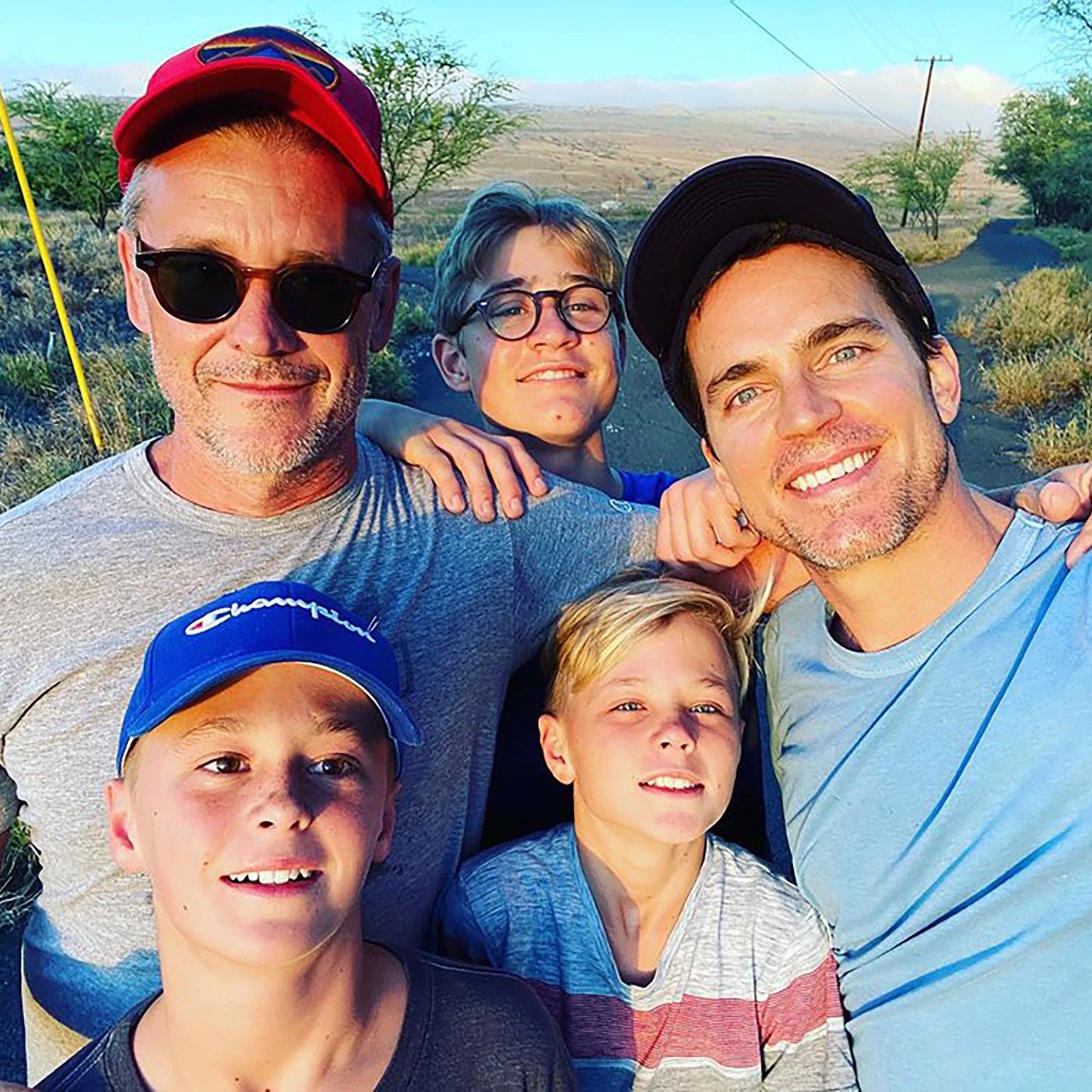 Simon Halls And Matt Bomer Children