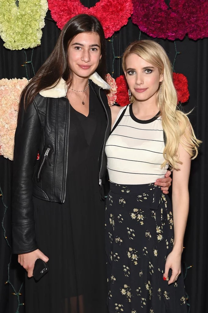 Emma Roberts and Grace Nickels Celebrity Sisters POPSUGAR Celebrity