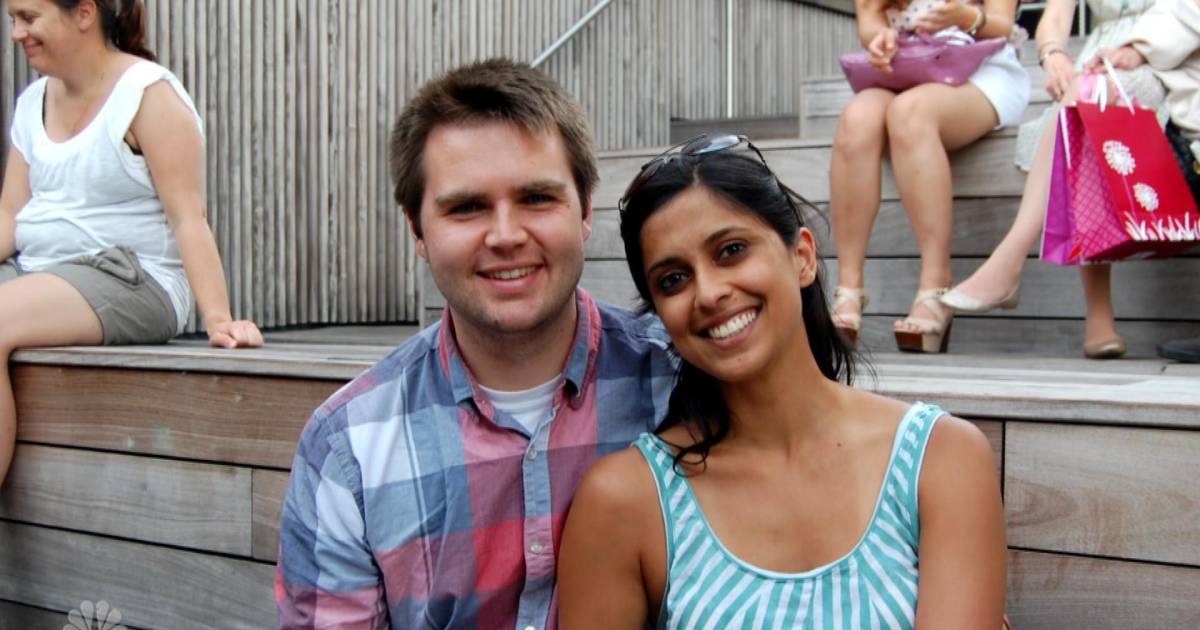 An Unlikely Pairing J.D. Vance and Wife Usha