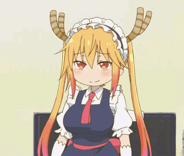 Miss Kobayashis Dragon Maid Meh GIF MissKobayashisDragonMaid Meh