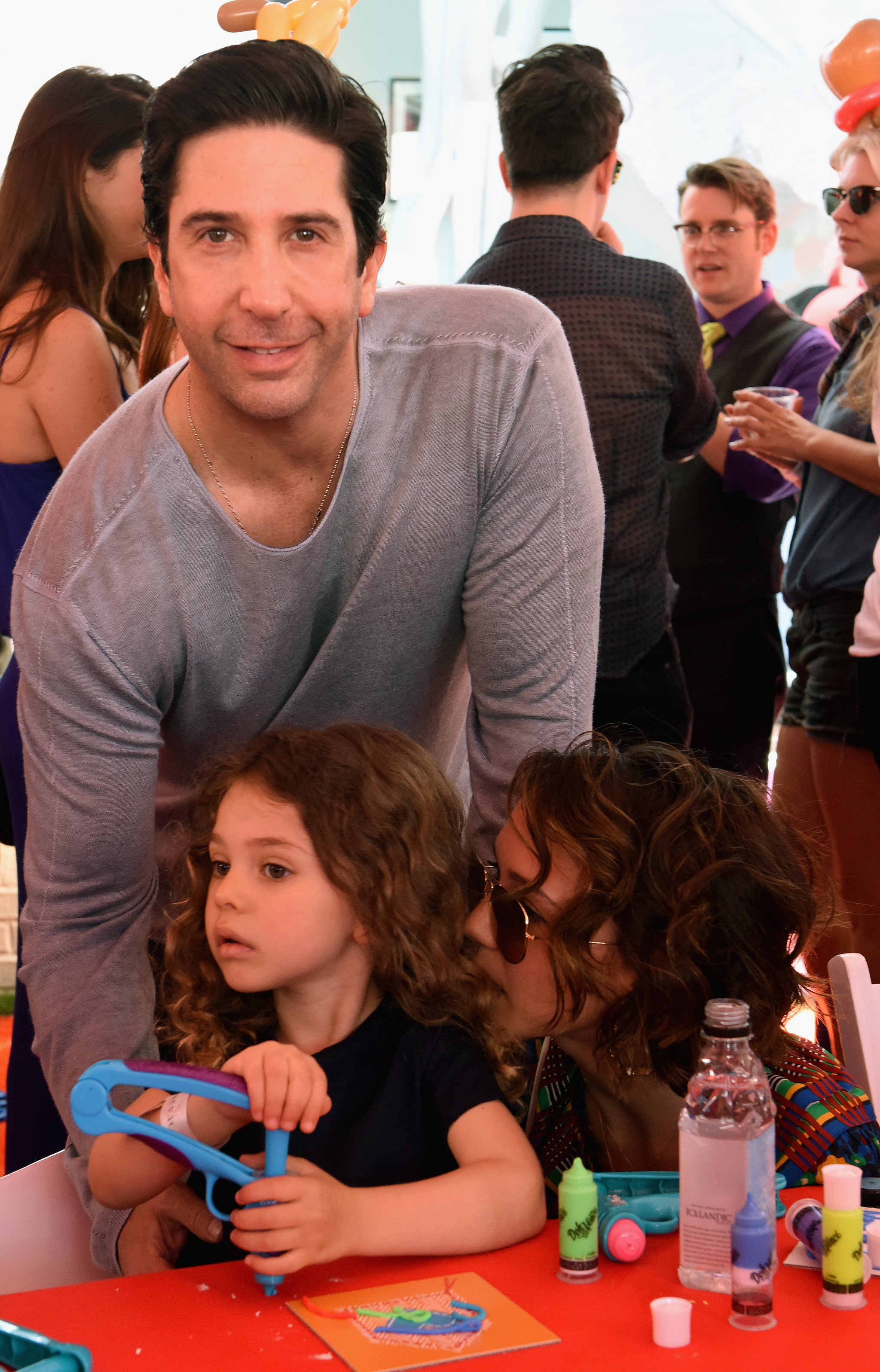 Celebrity & Entertainment David Schwimmer Shows Off His Adorable