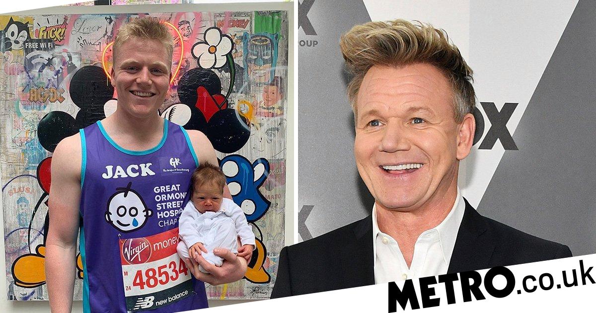 Gordon Ramsay's son makes London Marathon debut with brother Metro News