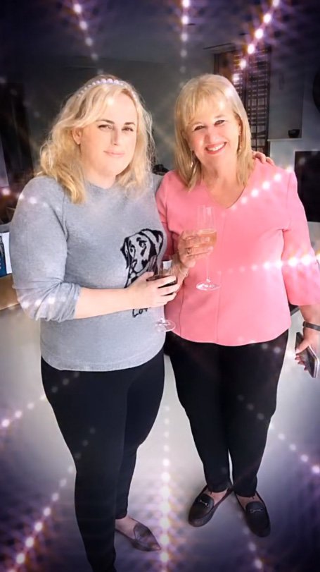 Rebel Wilson is spitting image of her mum as she shares sweet birthday