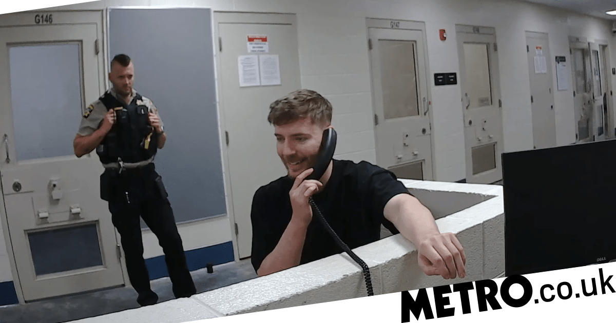 MrBeast gets arrested and taken into custody for a YouTube prank