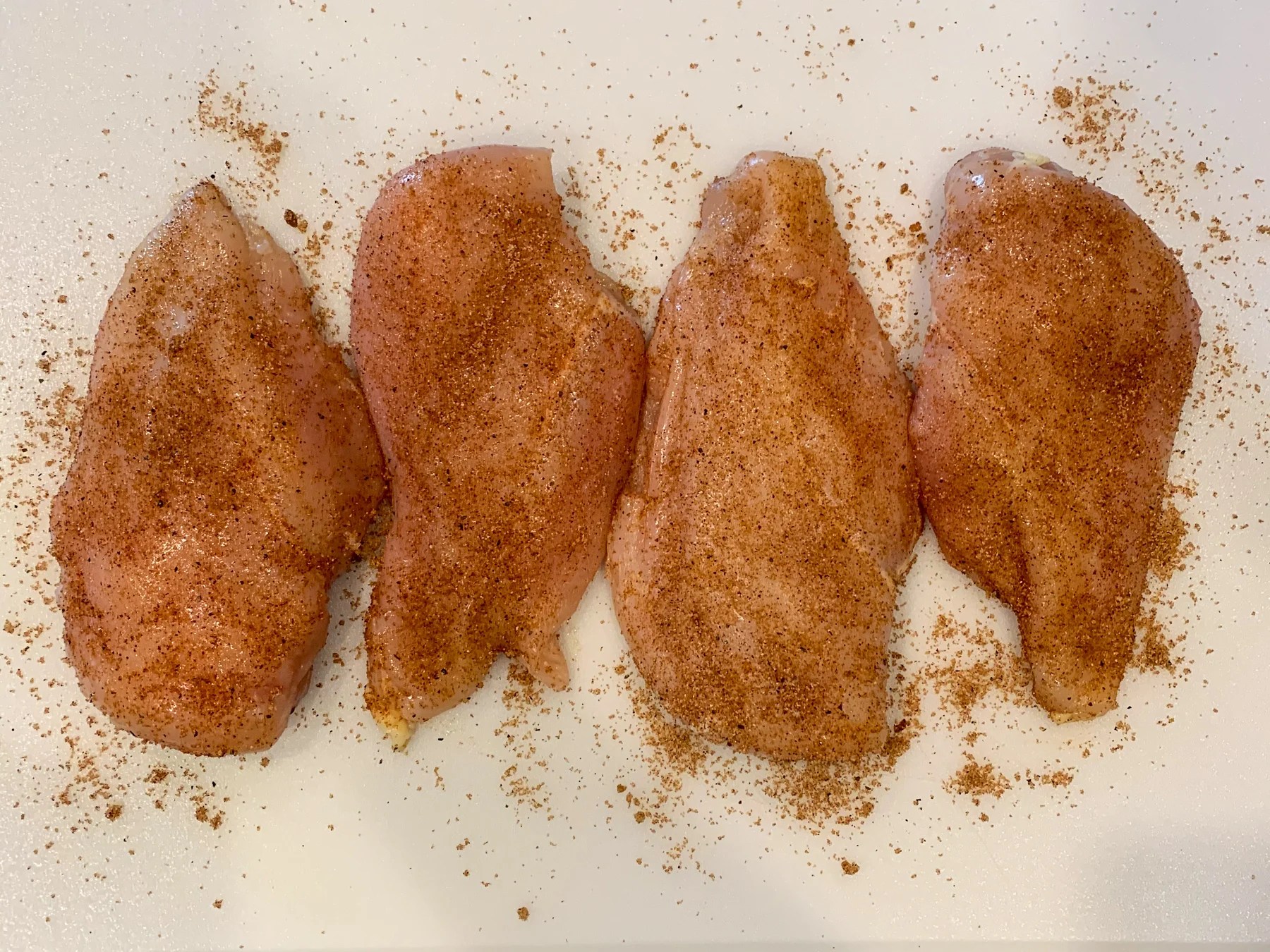 Spice Rubbed Chicken Breasts