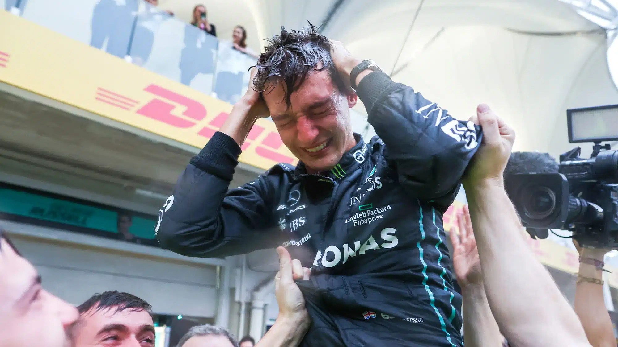 Russell lives F1 dream to win debut race 2022 Brazilian Grand