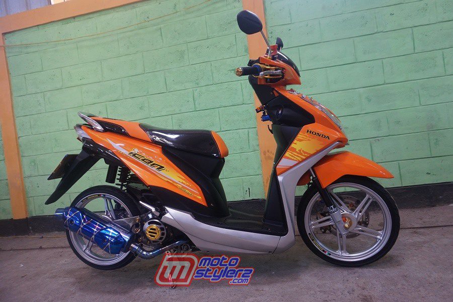 Modifikasi Motor Beat 14 Warna Orange Rosaemente Com