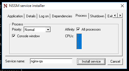 【數位3C】使用NSSM將程式安裝為Windows 服務- the Non-Sucking Service Manager 3C/資訊/通訊/網路 Windows 架站 系統優化