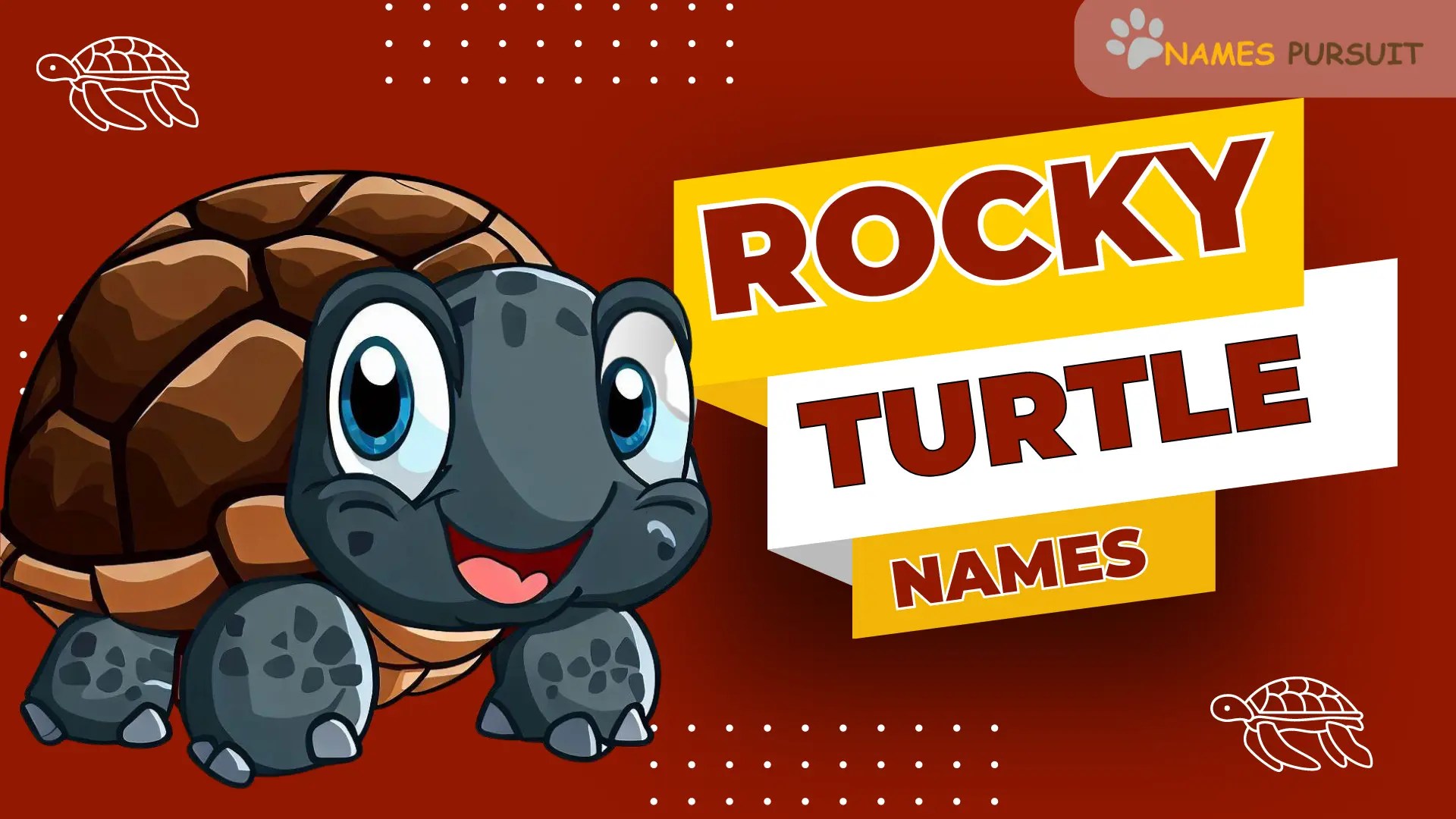 70+ Best Rocky Turtle Names Inspired by Nature