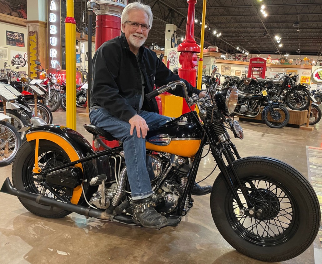 1946 HarleyDavidson Knucklehead Bobber National Motorcycle Museum Fundraiser Bike for 2021