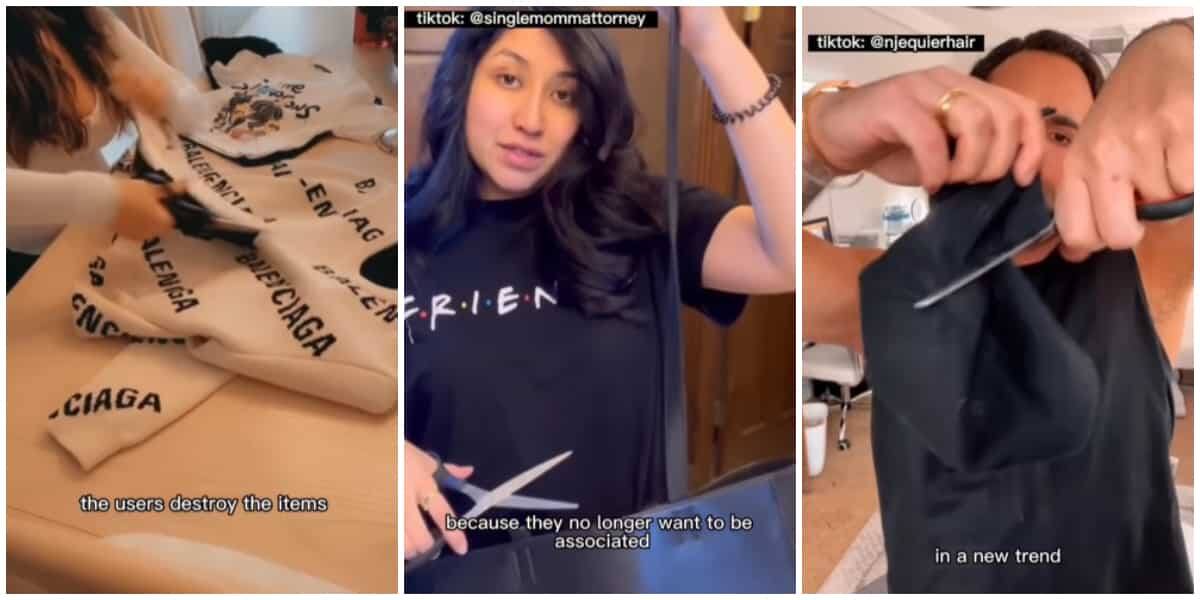 Fashionistas Destroy Balenciaga Items to Protest Brand's Controversial