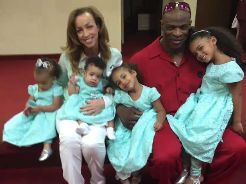 Who is Ronnie Coleman's wife? Does the bodybuilder have any kids