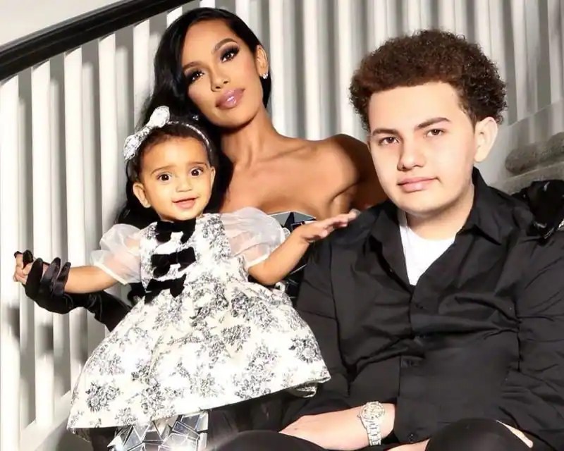 Erica Mena's children, King Javien, Legend Brian, and Safire Majesty