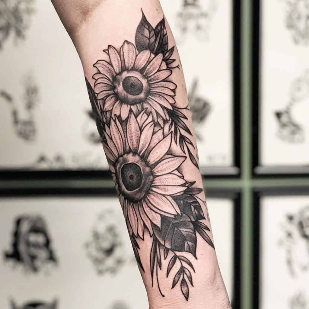 135 Sunflower Tattoo Ideas [Best Rated Designs in 2020] Next Luxury