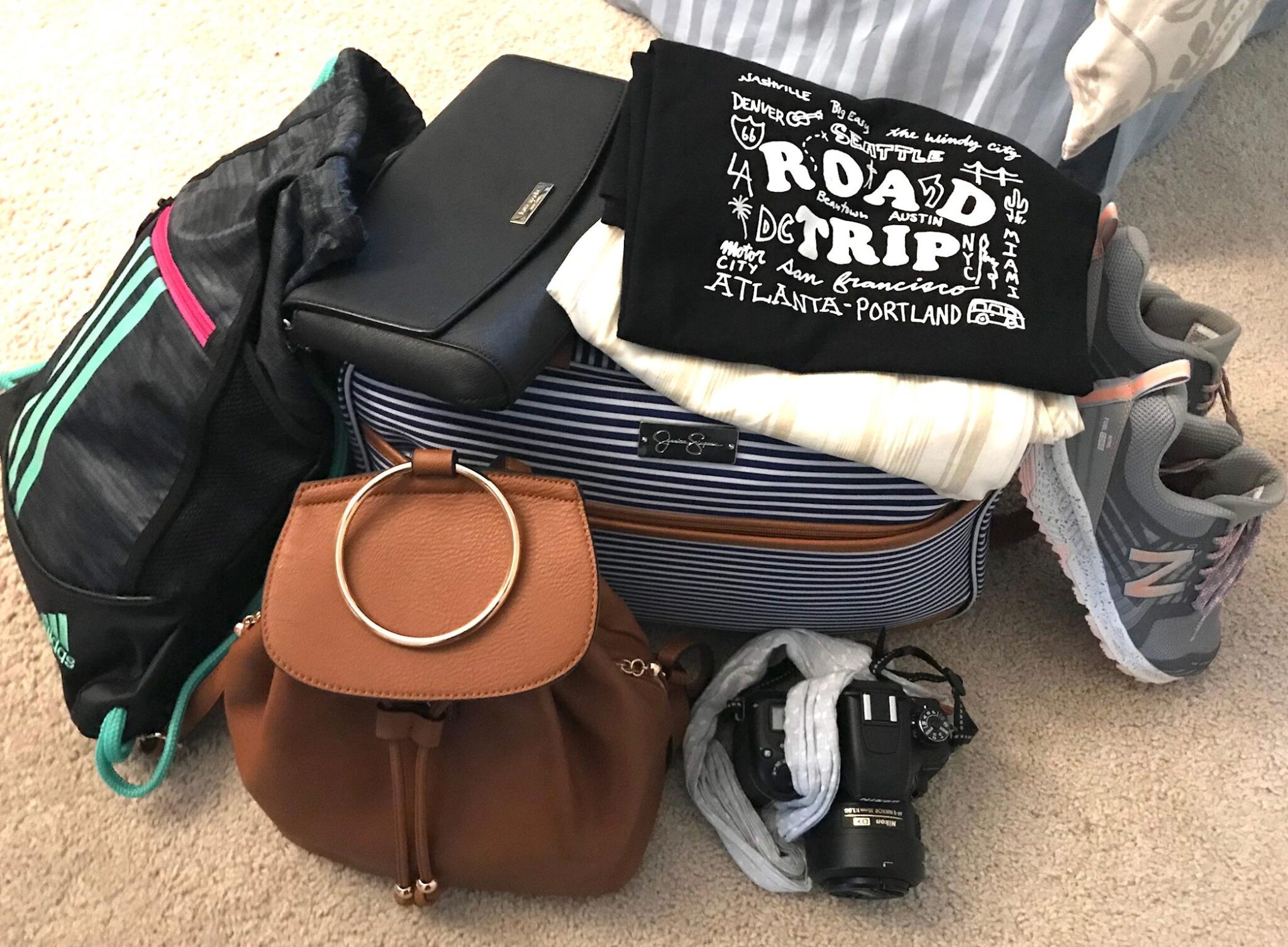 road trip essentials traveling to New Orleans