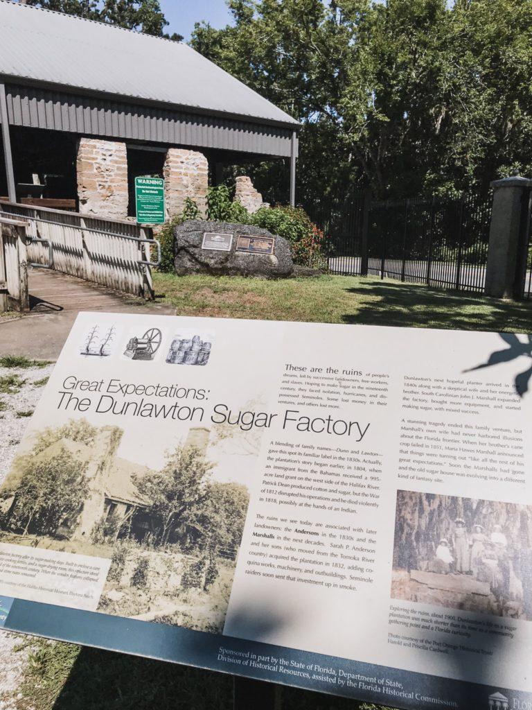 dunlawton sugar mill ruins