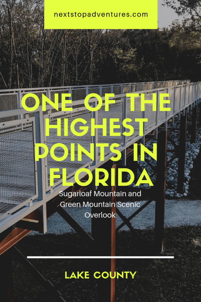 one of the highest points in Florida