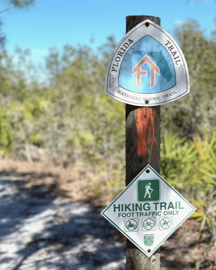 hiking the Florida Scenic Trail