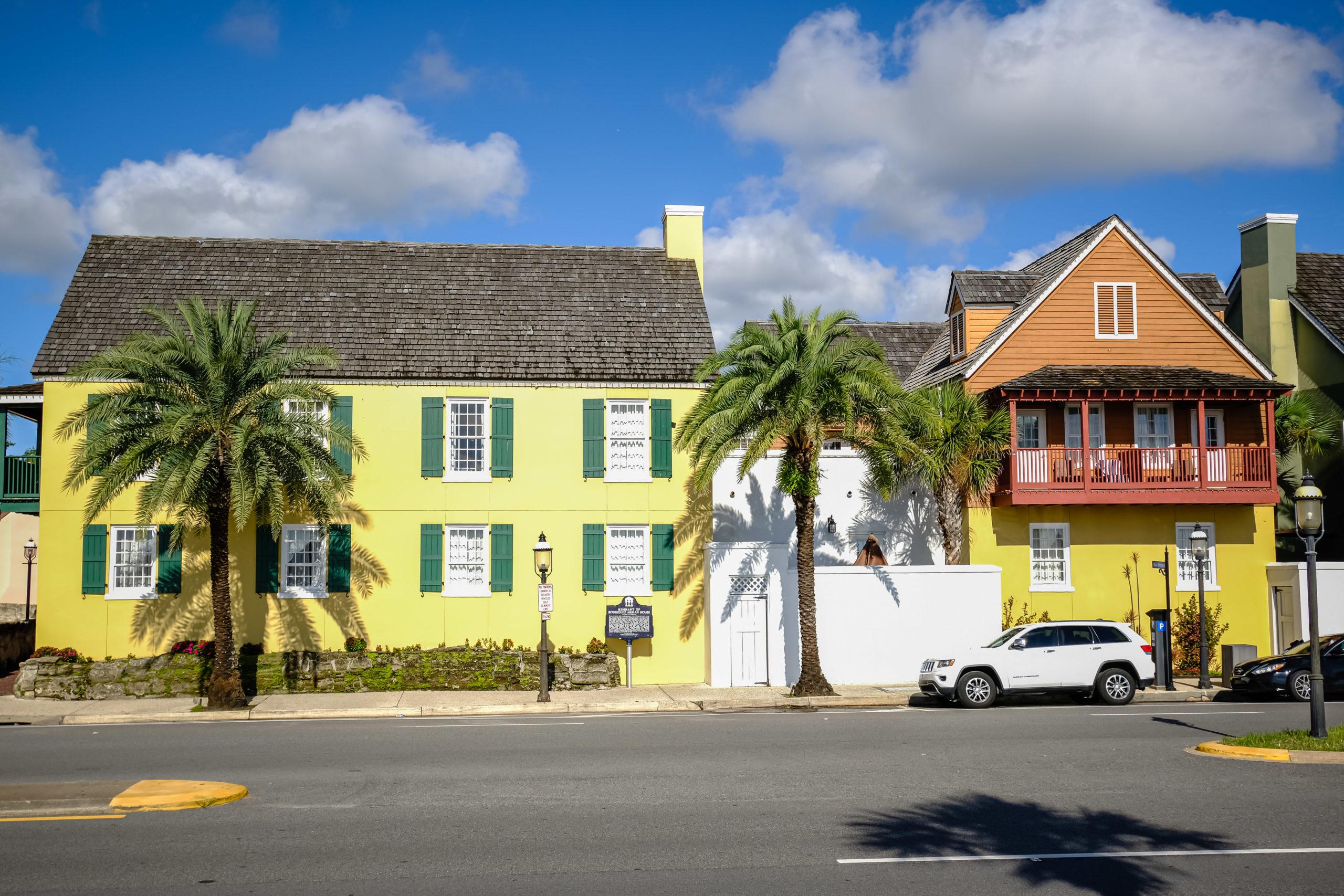 st augustine self-guided-walking tour