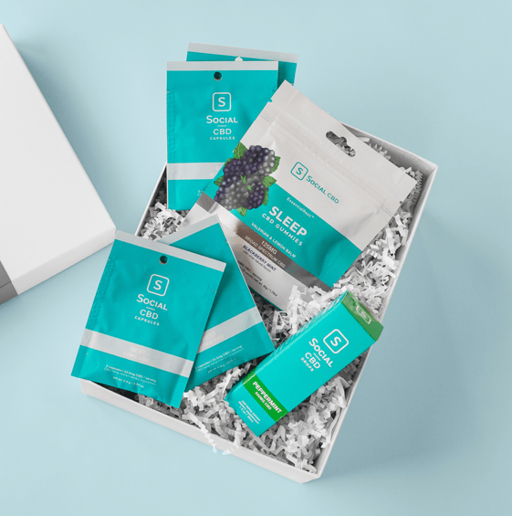social cad holiday gift set