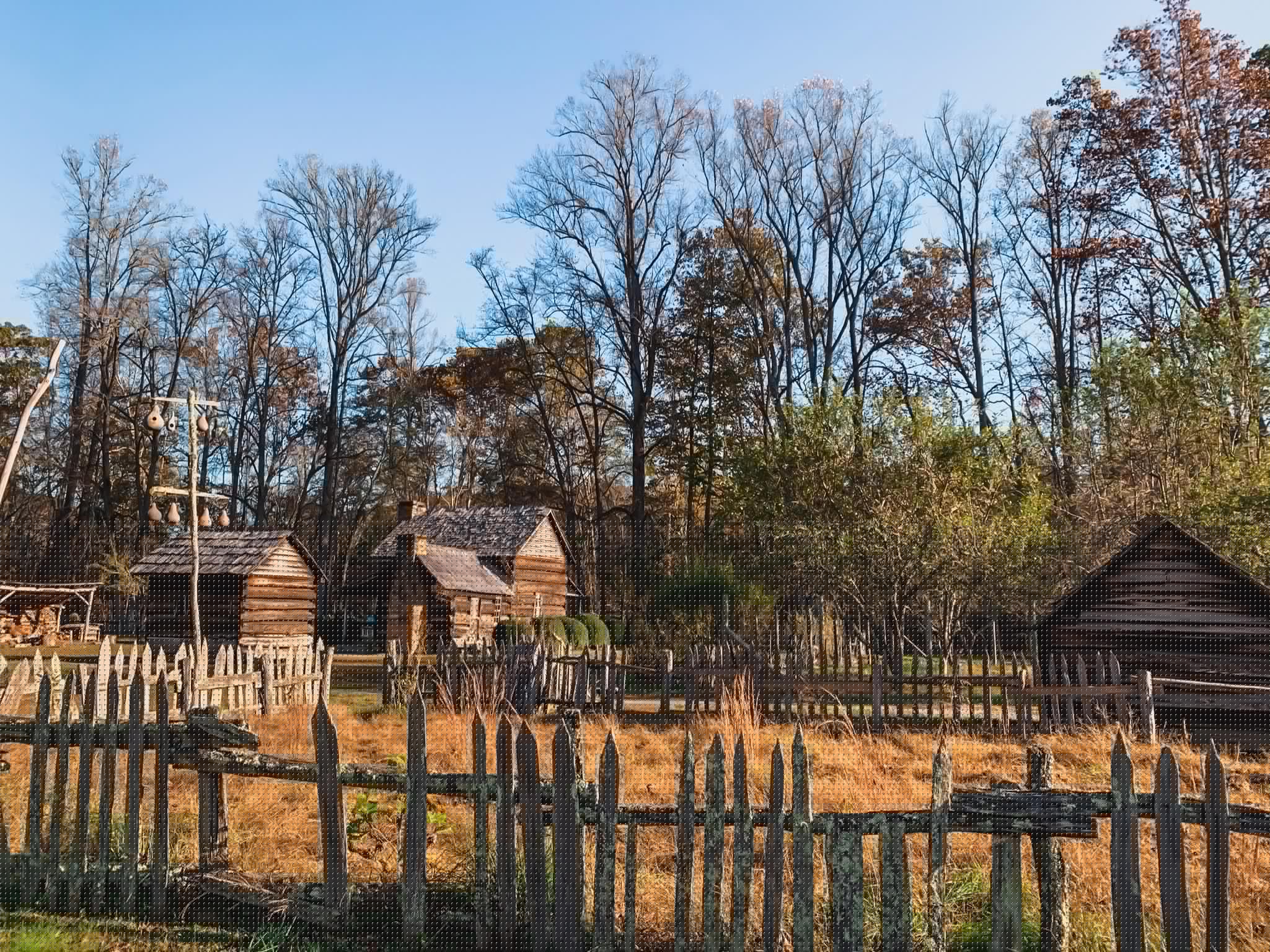 mountain farm museum at the oconaluftee visitor center