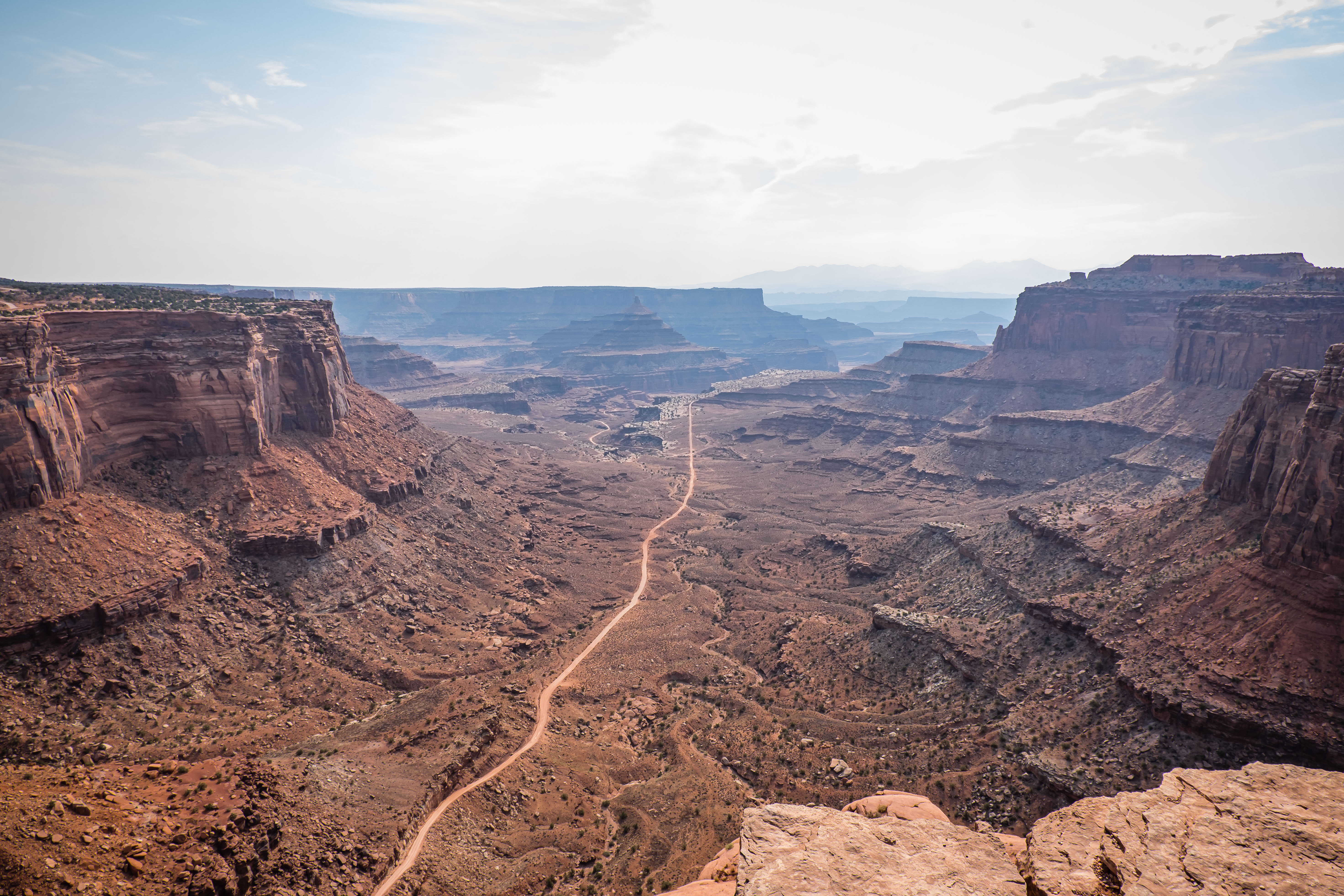 backcountry roads in island in the sky
