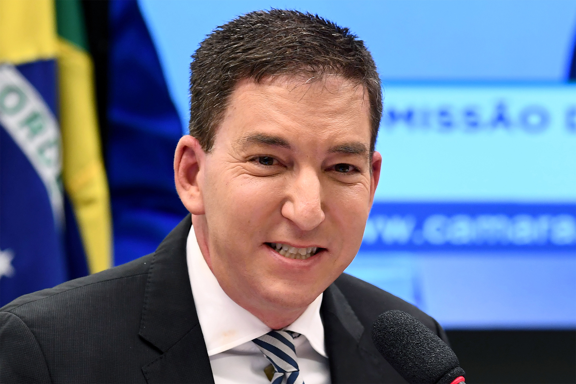 Glenn Greenwald, Brazilian journalist get in fight during live interview