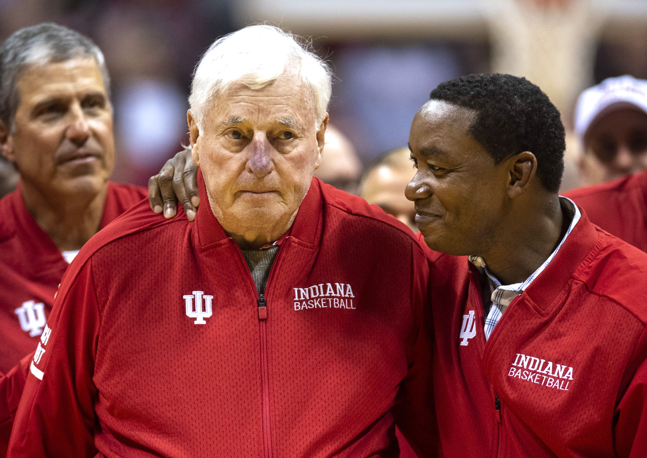 Bob Knight returns to Indiana after 20 years