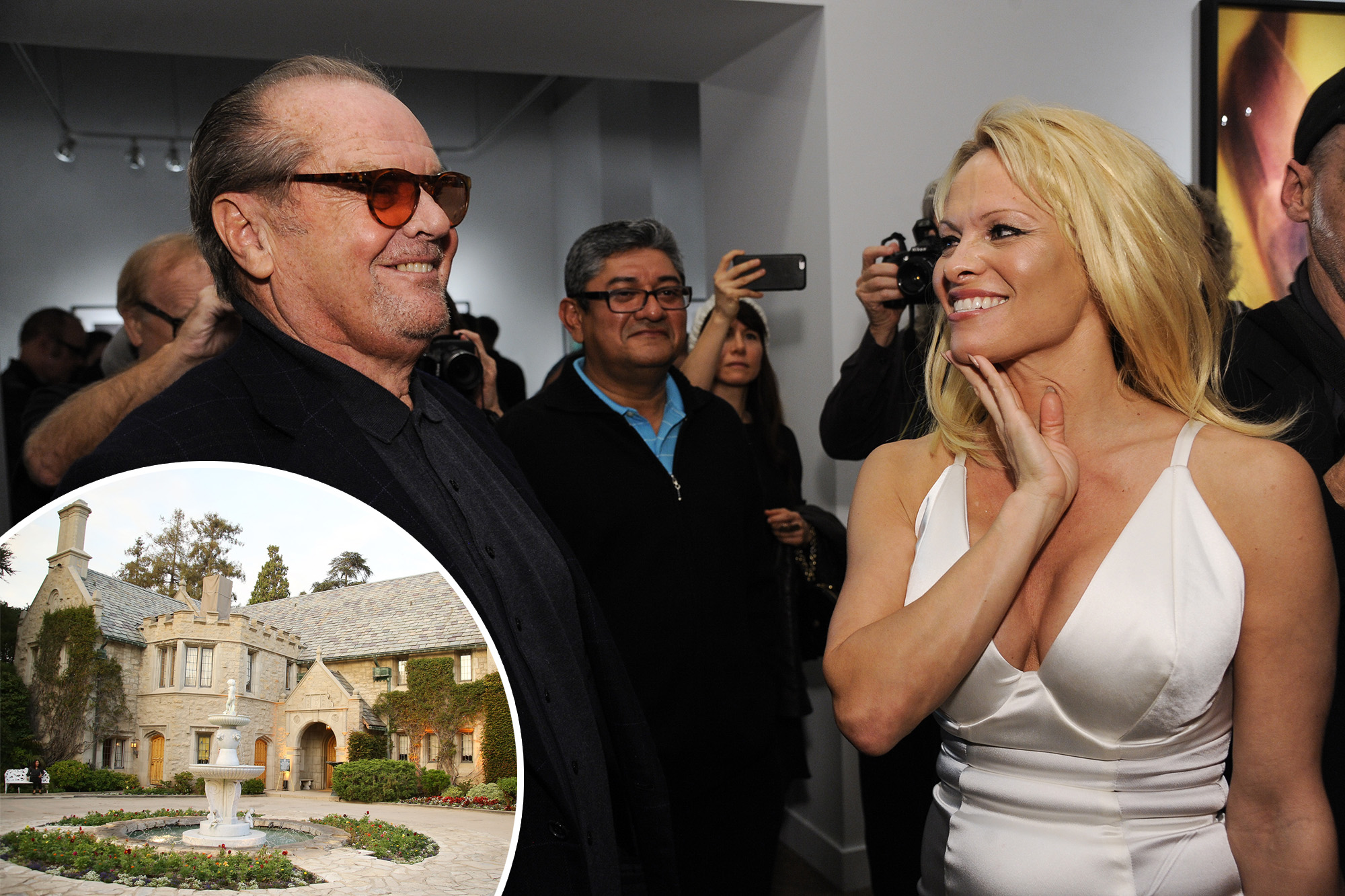 Pamela Anderson I saw Jack Nicholson in a threesome at Playboy mansion