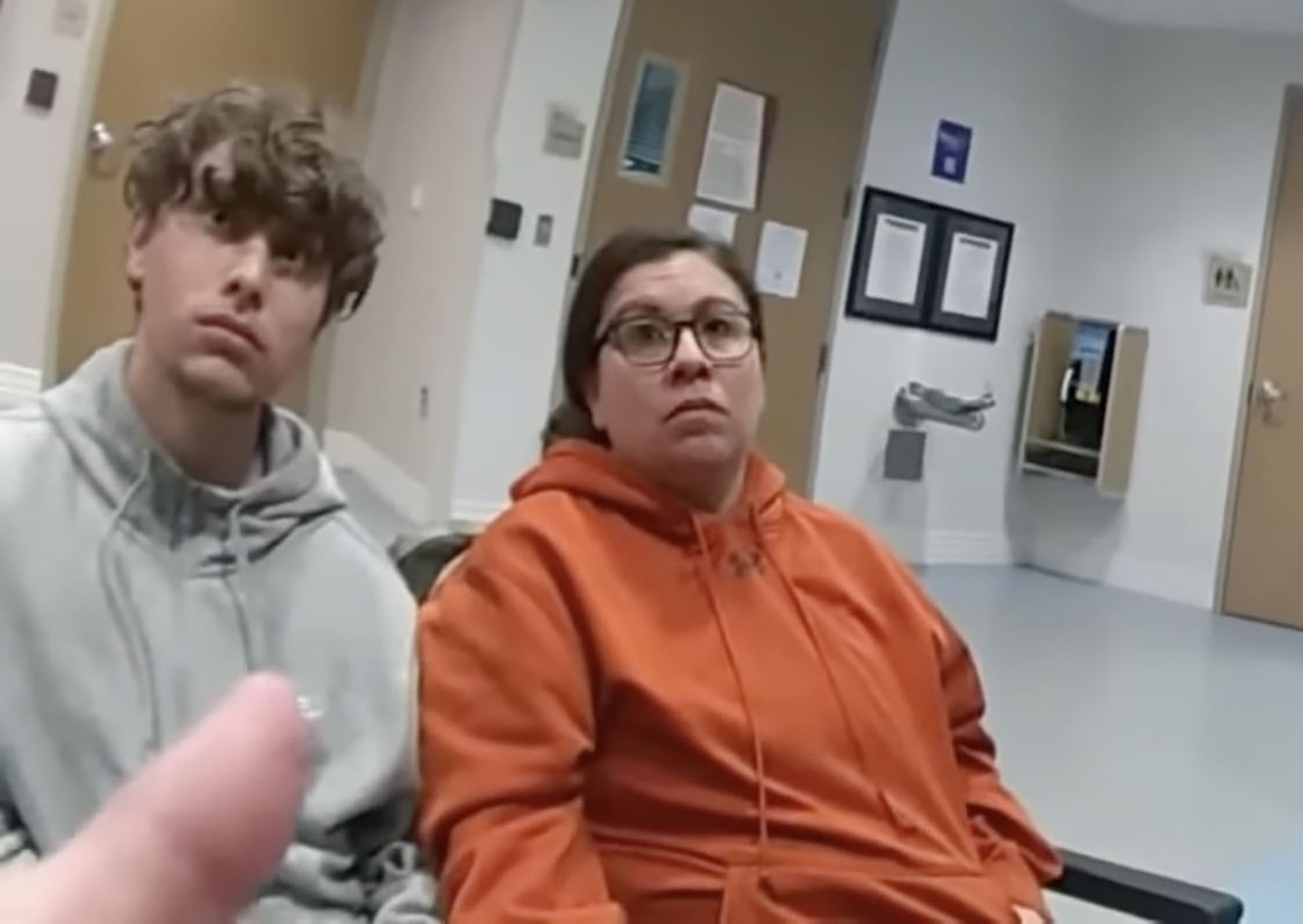 Video Shows Police Questioning Teen’s Boyfriend After Baby Dumped In