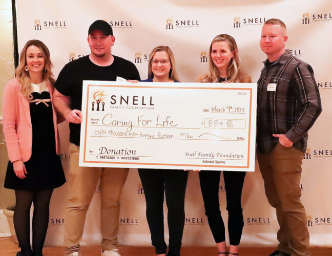 Snell Family Foundation raises over 10K for Caring for Life News