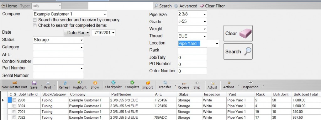 Pipe Management Software Customer Login Pipe Yard