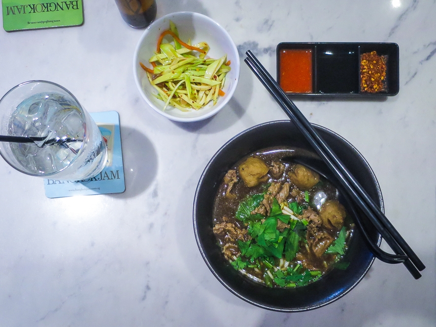 Bangkok Jam Bugis+ Beef noodle soup