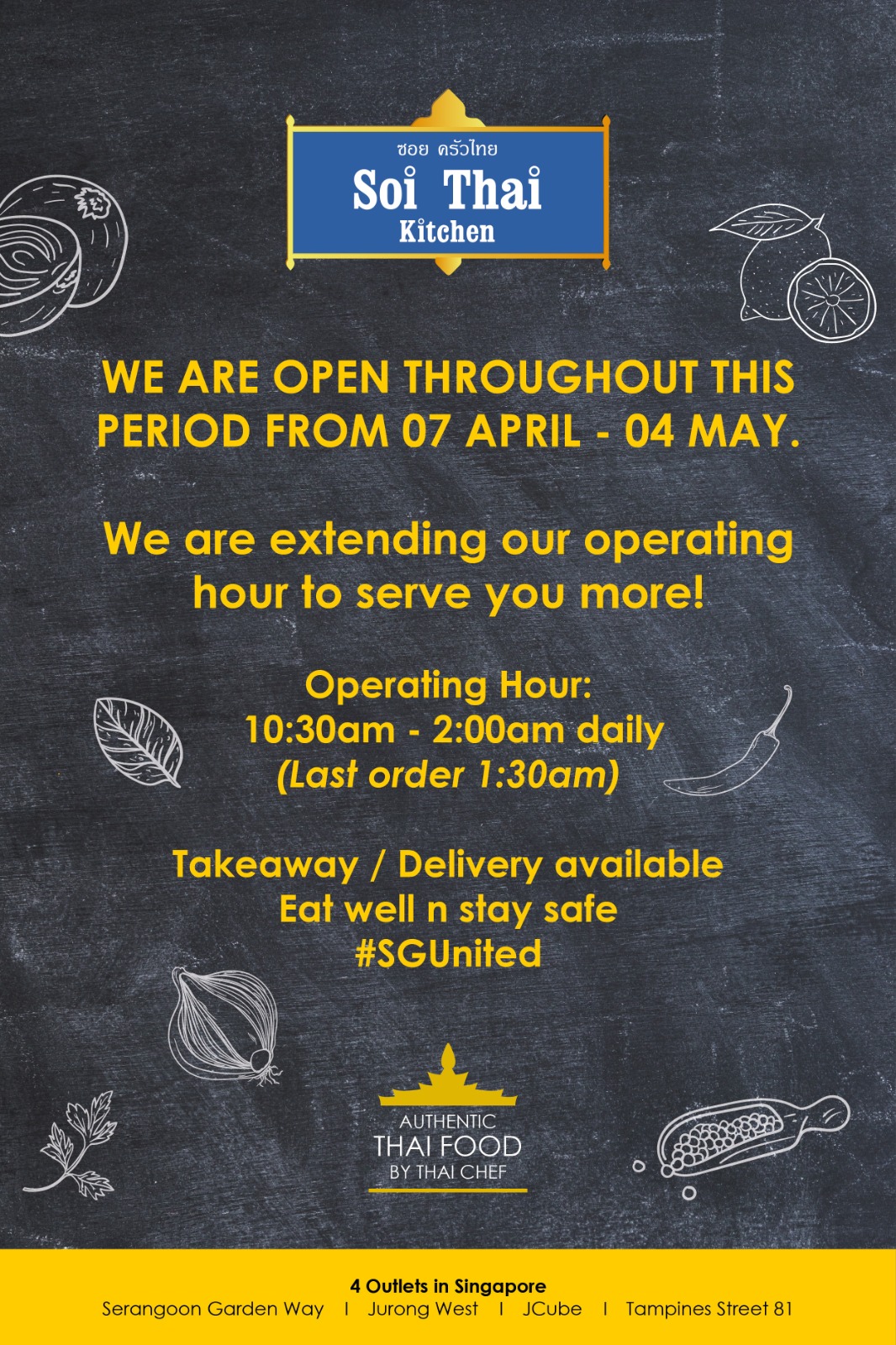 Soi Thai Kitchen - good food in Tampines for takeaway 