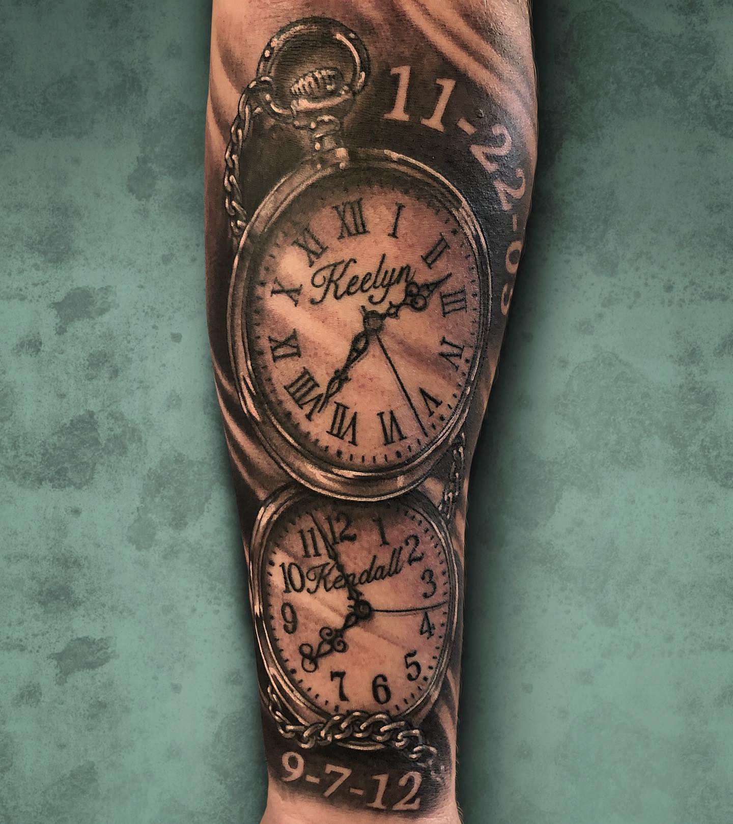 20+ Amazing Birth Clock Tattoo Ideas To Inspire You In 2023! Outsons