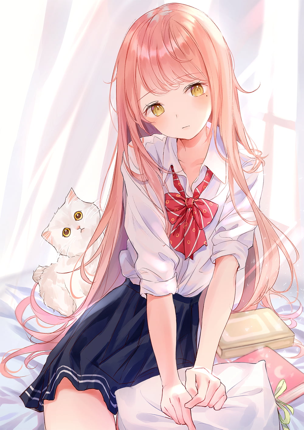Anime, anime girls, digital art, artwork, portrait display, vertical