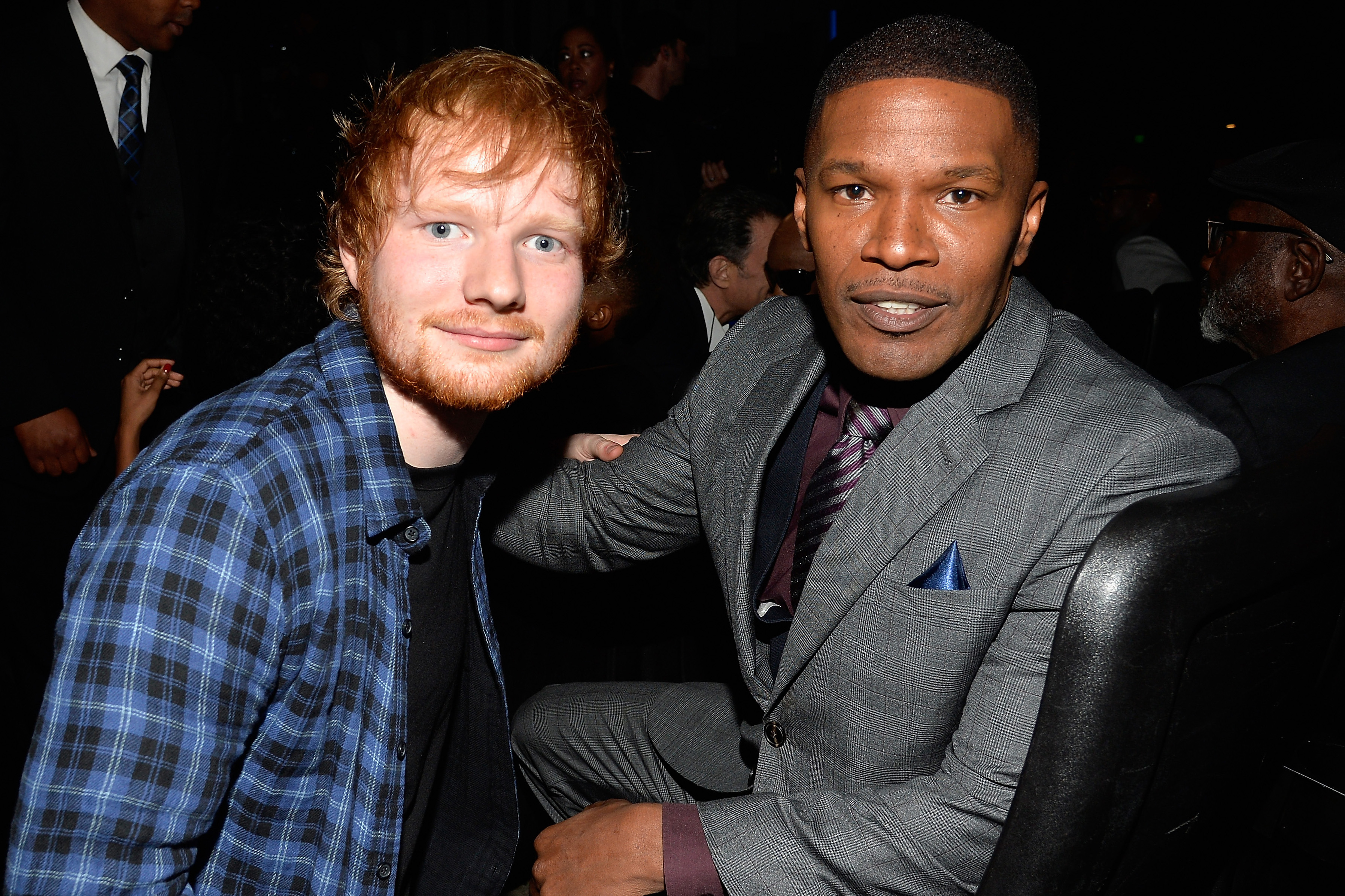 Ed Sheeran slept on Jamie Foxx’s couch before hitting it big Page Six