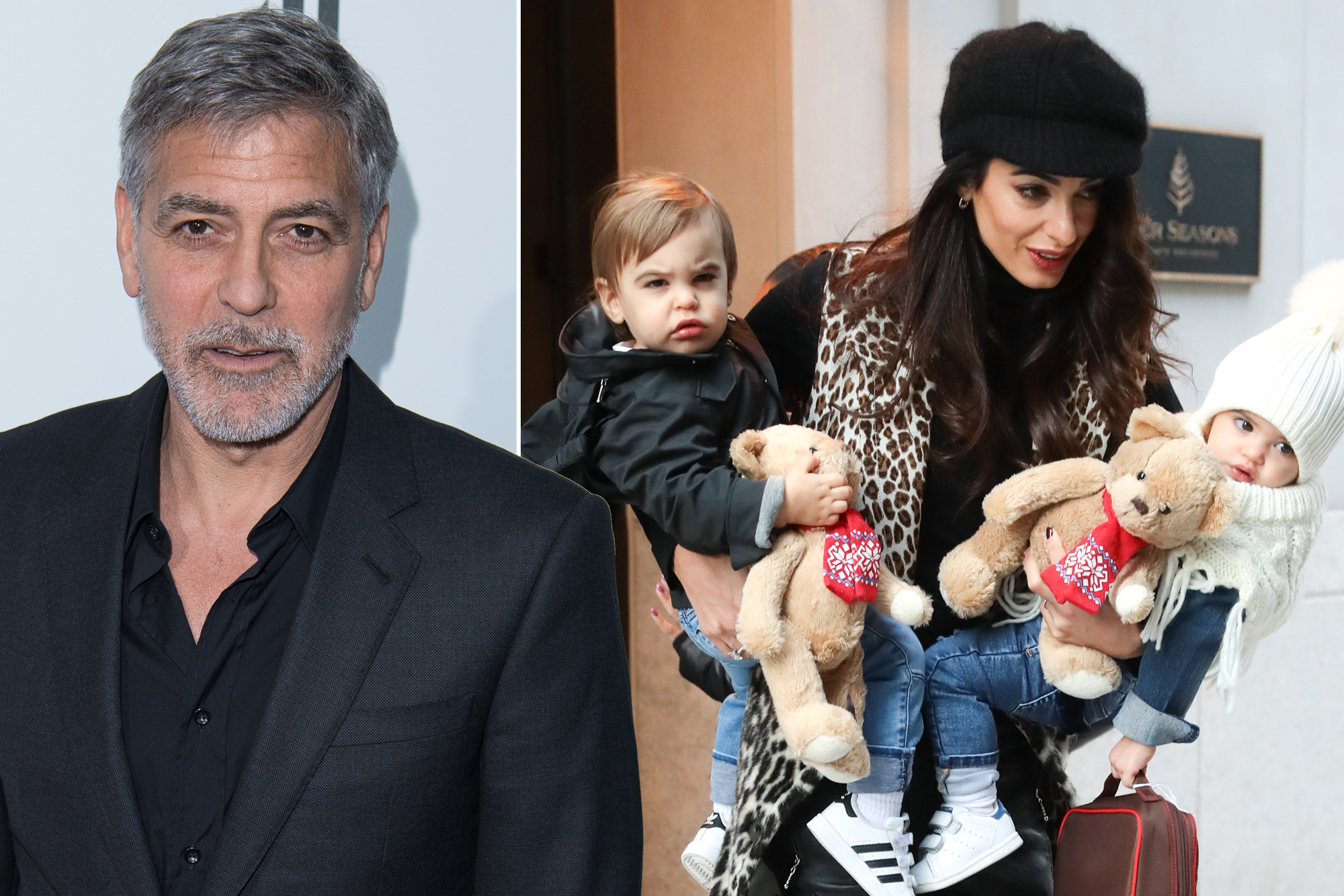 Clooney worried for kids' safety as Amal works on ISIS case