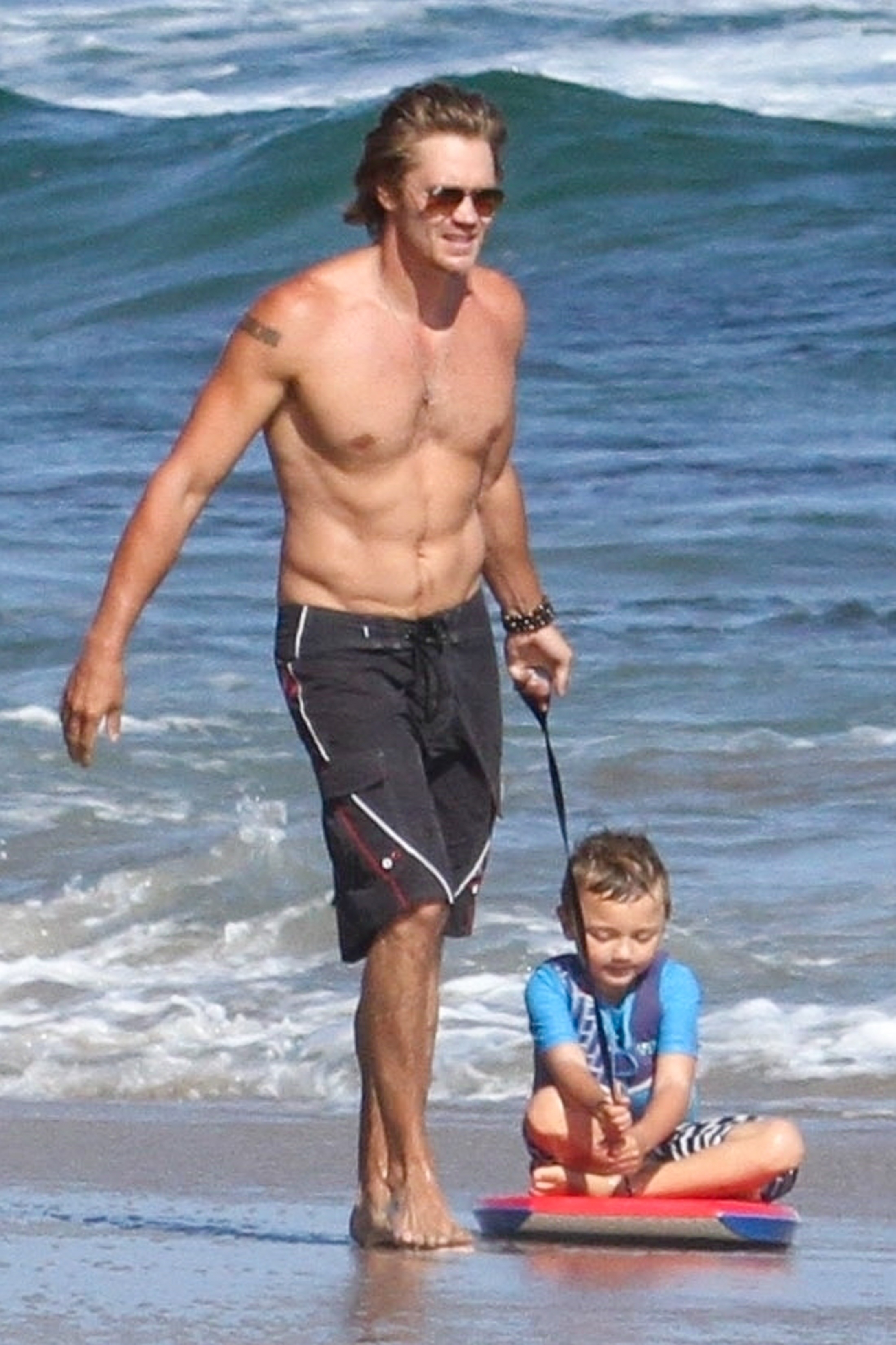 Chad Michael Murray gets handsy at the beach and more star snaps