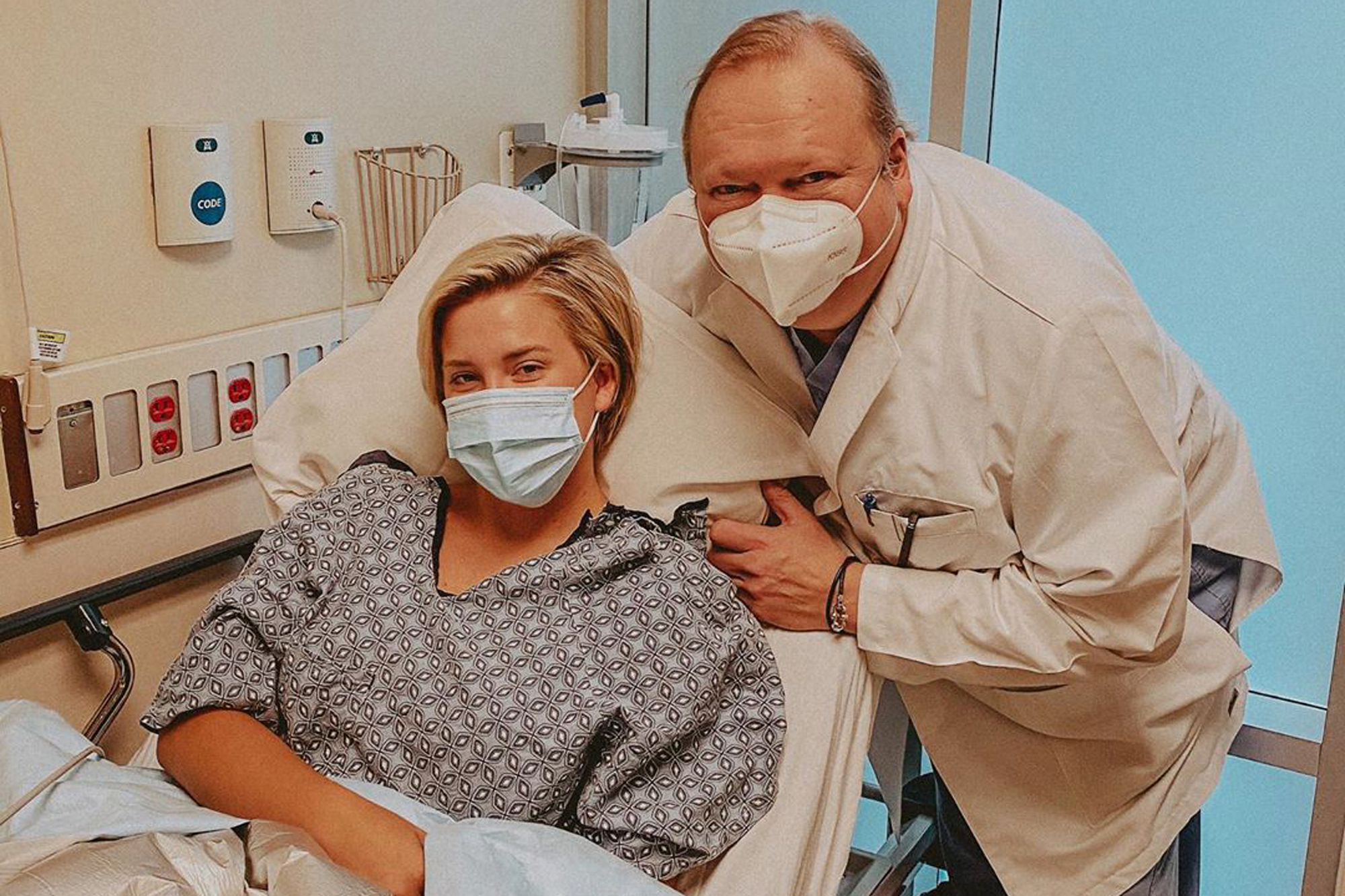 Savannah Chrisley has 'huge' cyst removed from her uterus